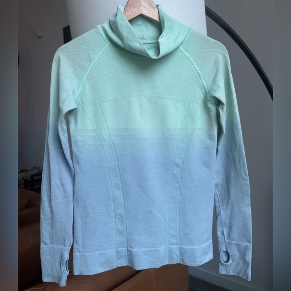 Ivivva by Lululemon Fly Tech Mock Neck Long Sleeve